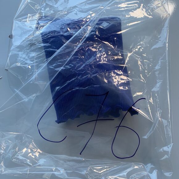 Yogalicious Women's Seamless Bra Blue Size M - Picture 6 of 6